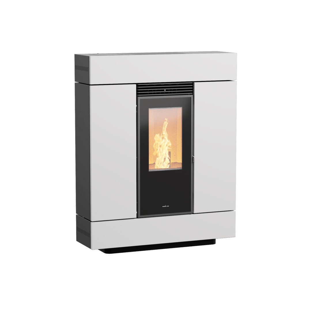 Nordic Fire Espa staal wit