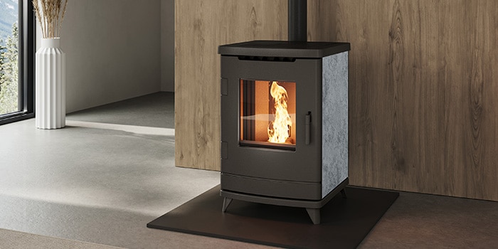 Nordic Fire Finn met voetjes