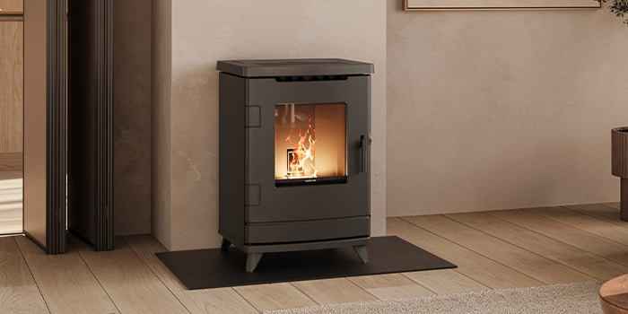 Nordic Fire Finn met voetjes