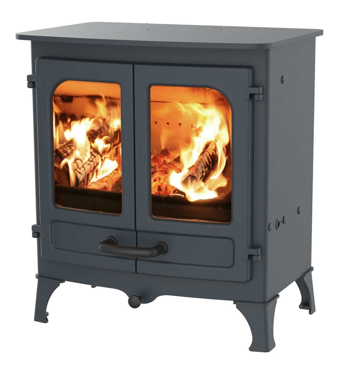 Charnwood Island 2 houtkachel - blauw
