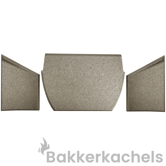 Compleet binnenwerk van vermiculite voor de Jotul F 160 en F 260 series.