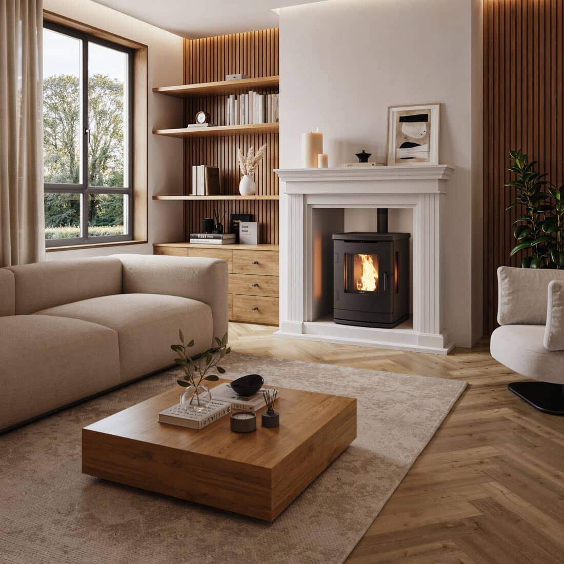 Nordic Fire Fenna Petite