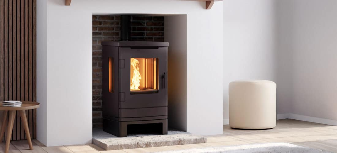Nordic Fire Fenna met sokkel
