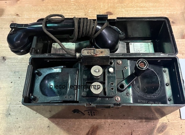 Trp Post Container Data Trp Post Id 7319 Veldtelefoon Duits Ww2 1938 Trp Post Container