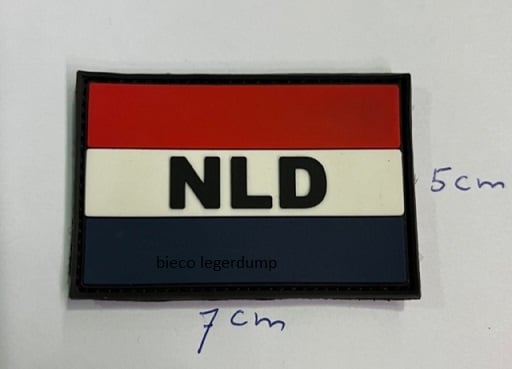 Patch Embleem Nederlandse Vlag