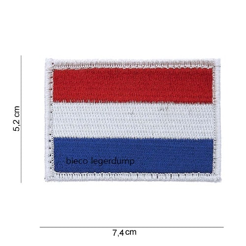 Patch Embleem Nederlandse Vlag