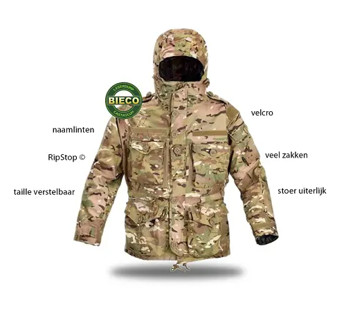 Defcon5 Multi Camo Legerdump Bieco Smock Sas