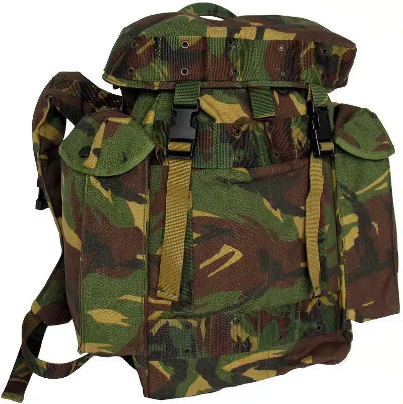 Dagrugzak Kl Leger Camouflage Dutch Dpm Woodland Bieco Legerdump