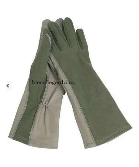 Piloten Handschoenen Hittebestendig Groen Luchtmacht Bieco Legerdump Castricum 3