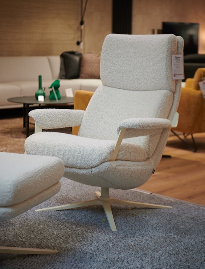 Ijcoon Relaxfauteuil Hocker Vera