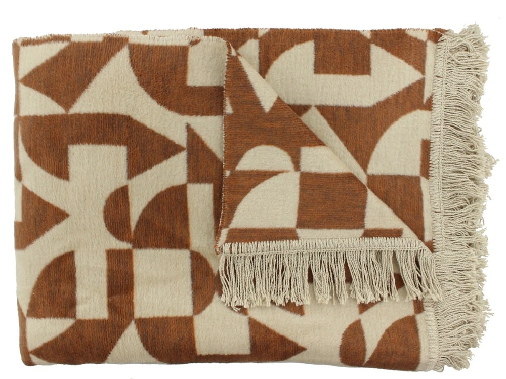 Claudi Plaid Naturel