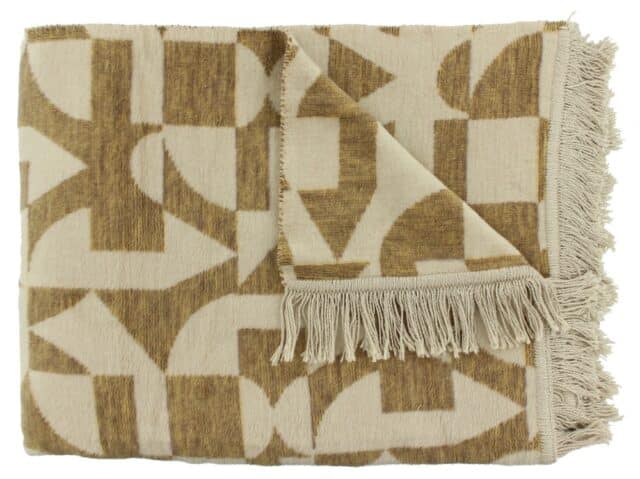 Claudi Plaid Naturel