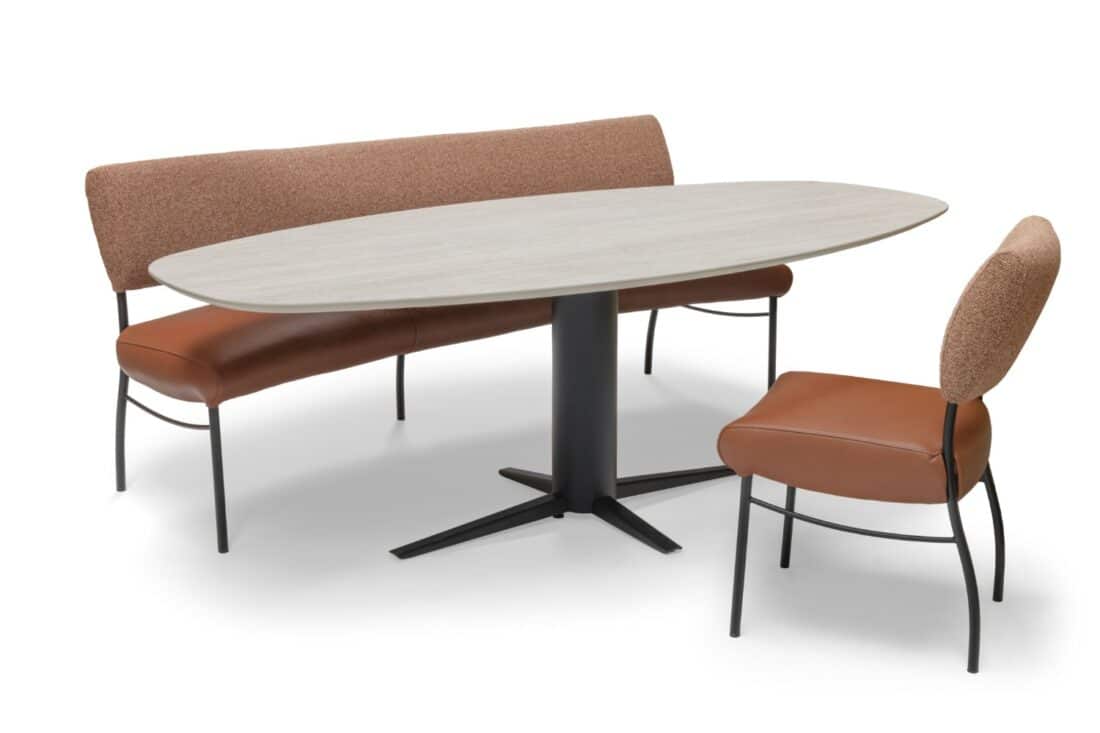 Bree 8217 S New World Arc Eetkamerbank