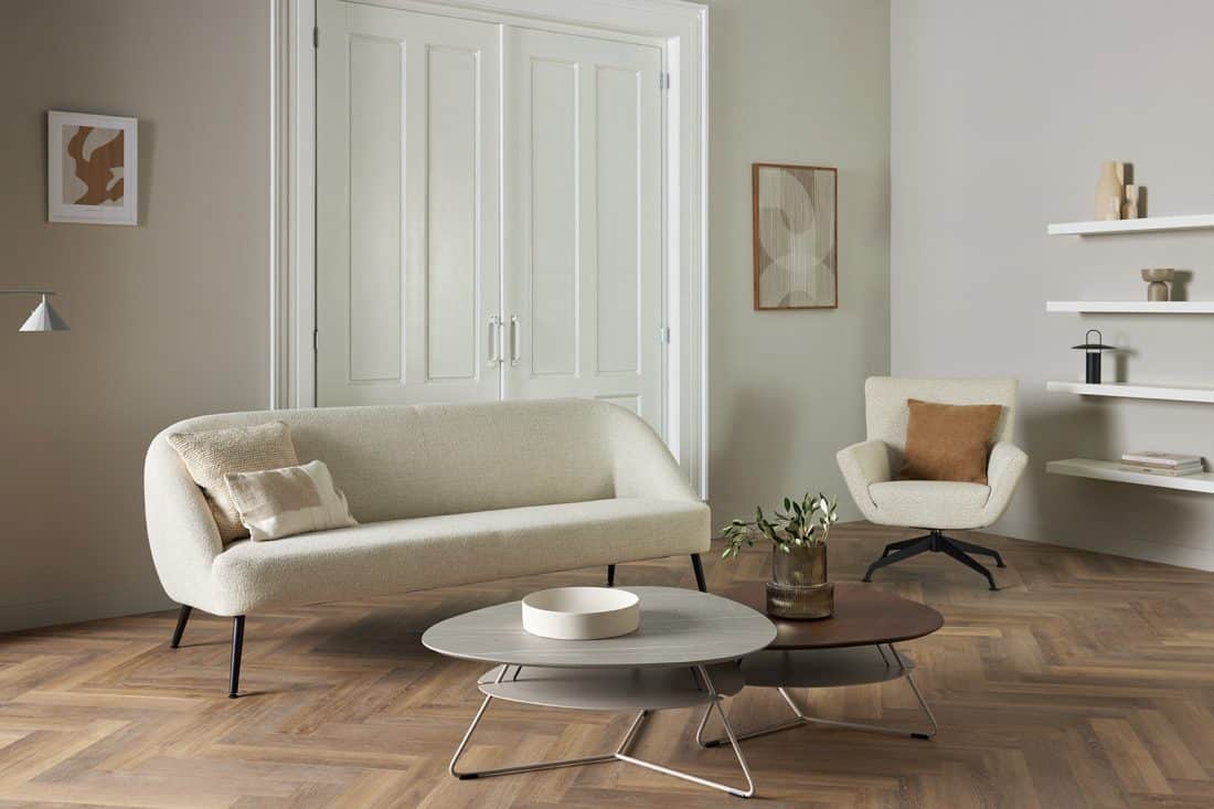 Remake Design Sofa 3-Sitzer Stoff Monza De Ploeg Twinny Couchtische Modern