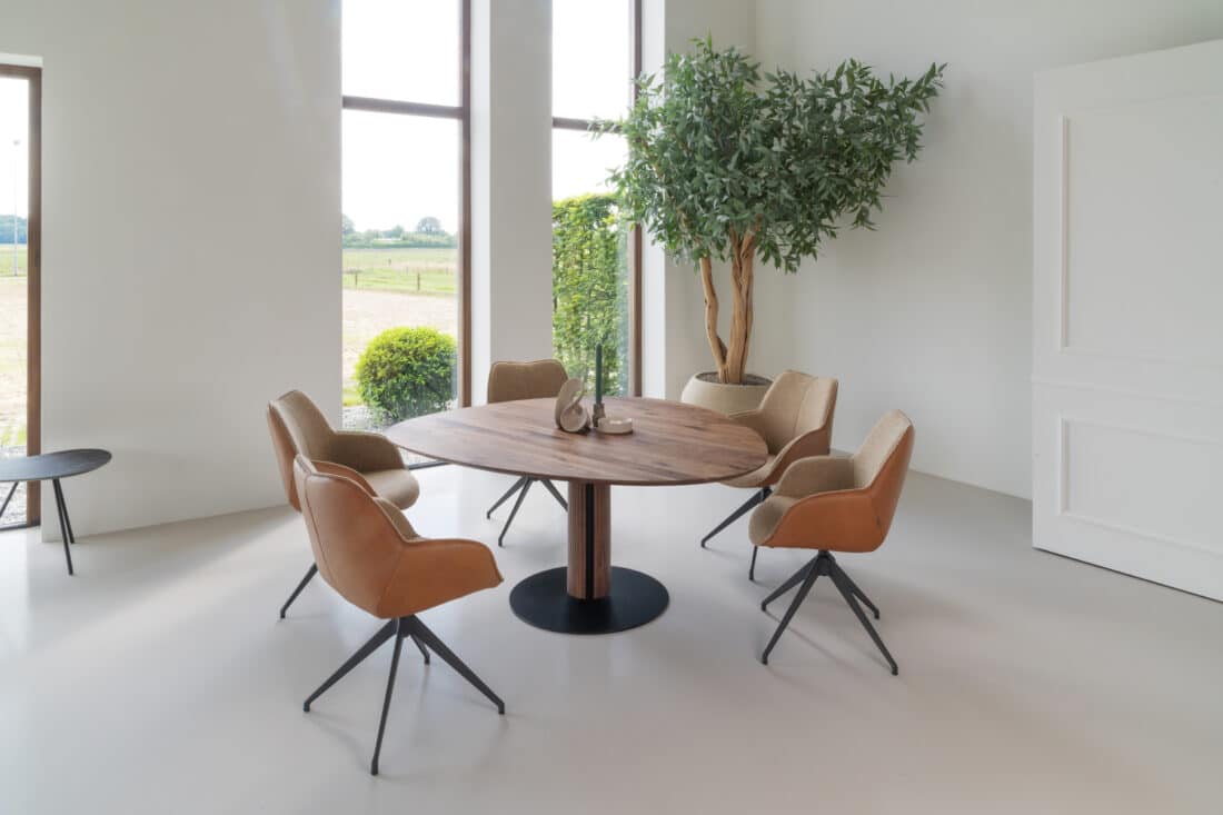 Eetkamer Modern Warm Kiq Eetstoel Steely Xl Eettafel Breesnewworld