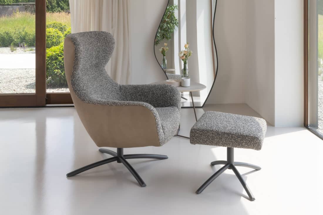 Layla Design Fauteuil Met Voetenbank Breesnewworld Fauteuil Woonkamer