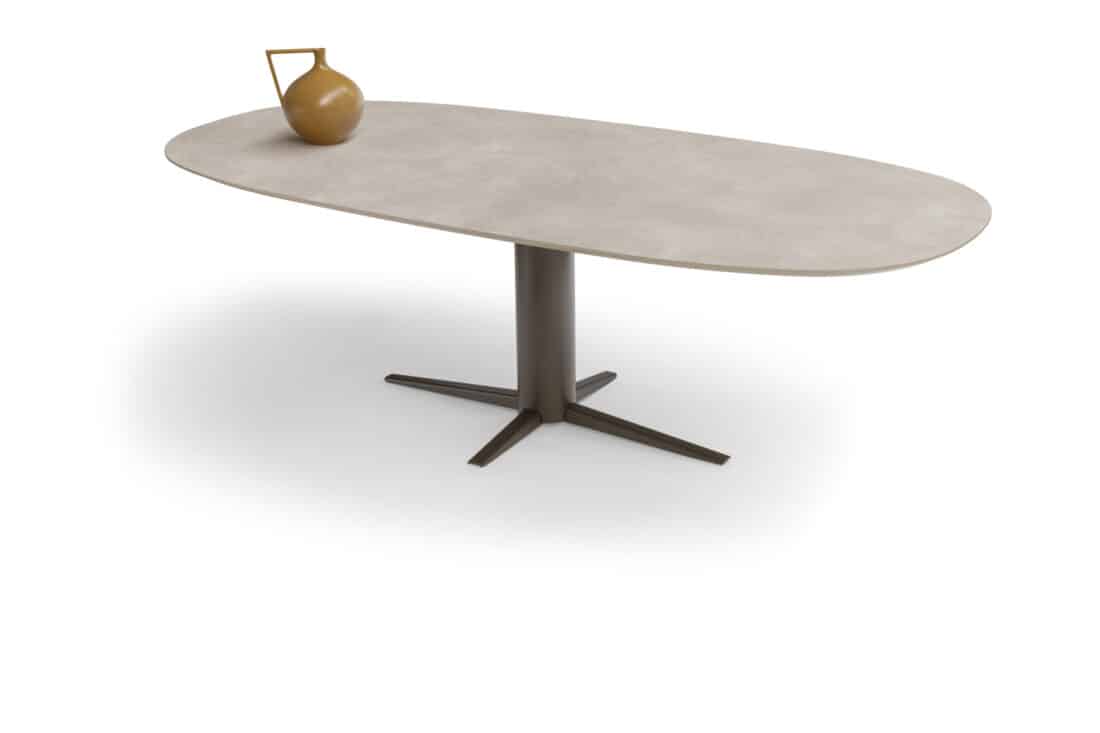 Thor Eettafel Blad Superellips Hpl Sandstone Thor Eettafel Blad Superellips Hpl Sandstone