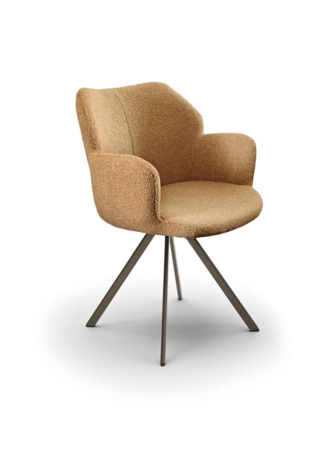 Esszimmerstuhl Toby Arm 8211 Metallbein