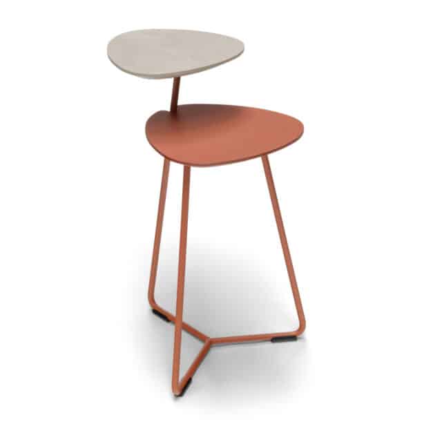 Twinny Butler Beistelltisch Wohnzimmer Orange Breesnewworld