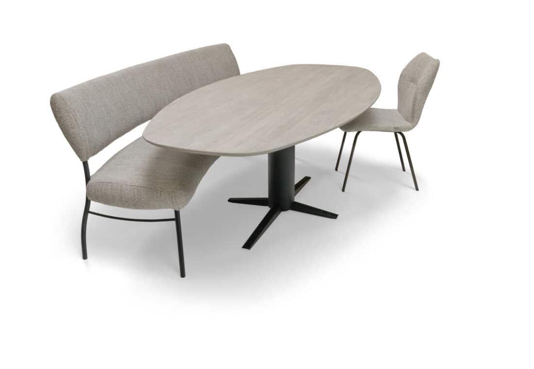 Arc 8211 Ronde Eetkamerbank