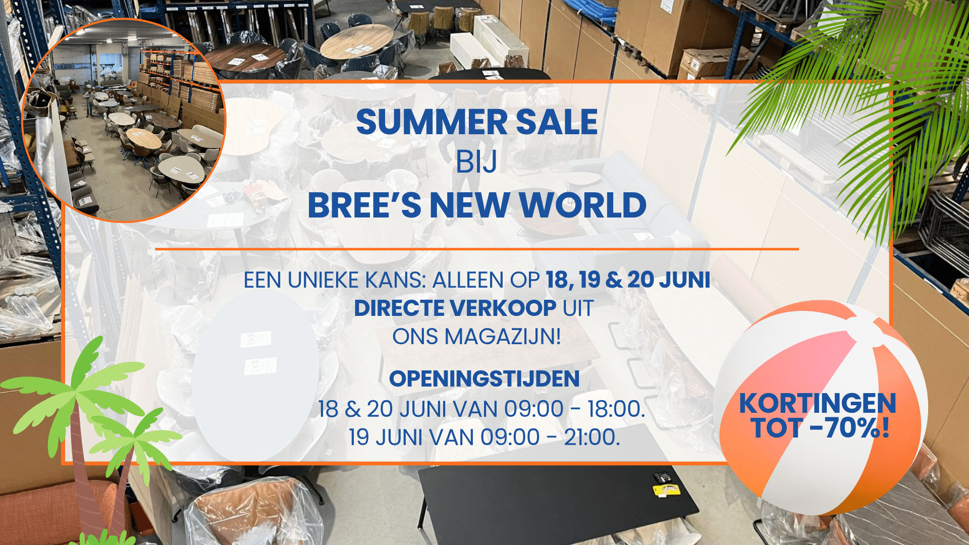 Sommersalg Brees nye verden