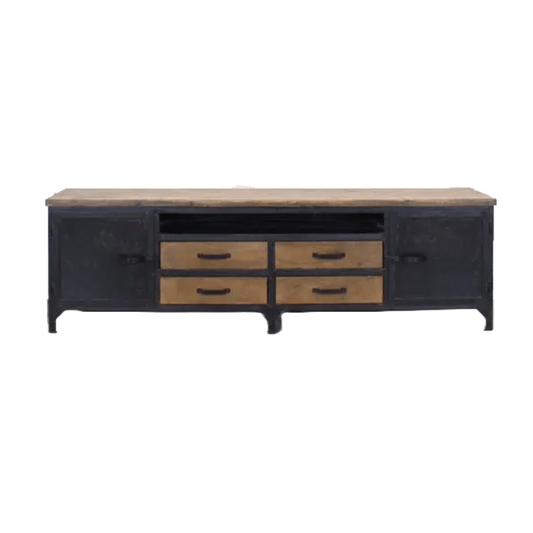 Tv Meubel Szep Black Barnwood