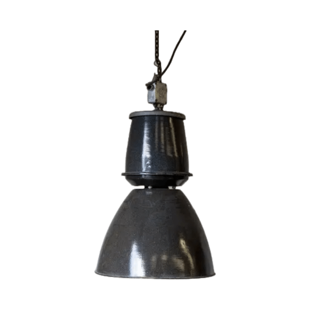 Donker Grijze Xxl Fabriekslamp