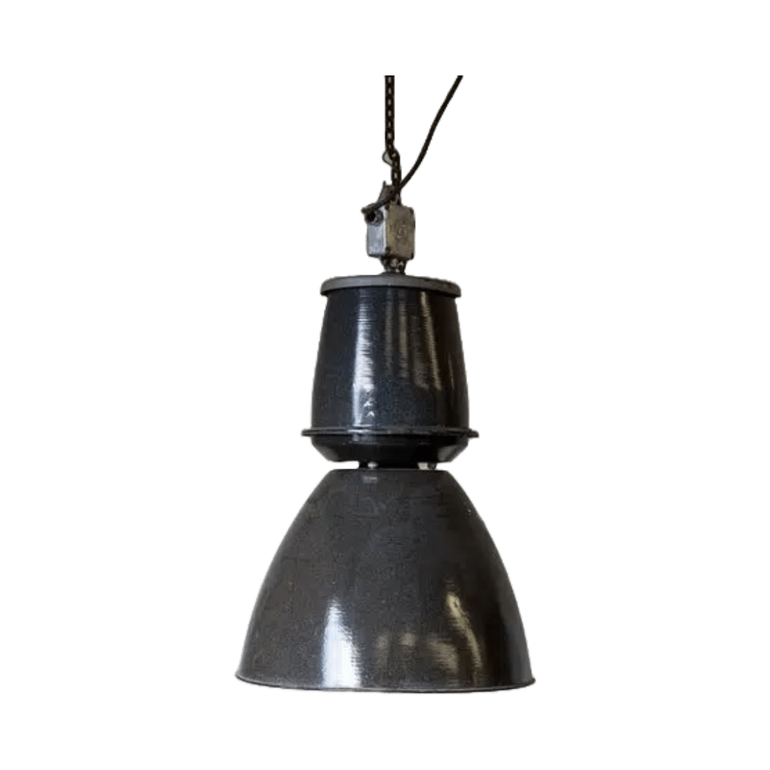 Donker Grijze Xxl Fabriekslamp