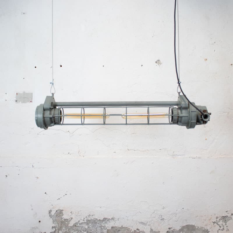 Industrile Tube Lamp Cccp Origineel Groen