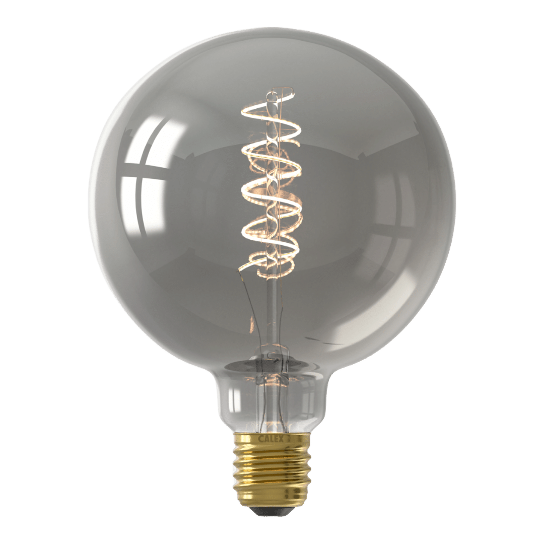 Calex Titanium Globe Bulb Led Lamp L E27 100 Lumen