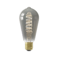 Calex Titanium Rustic Bulb Led Lamp E27 8211 136 Lumen