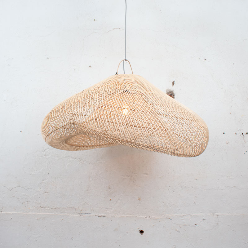 Wave Bamboe Lamp Naturel L