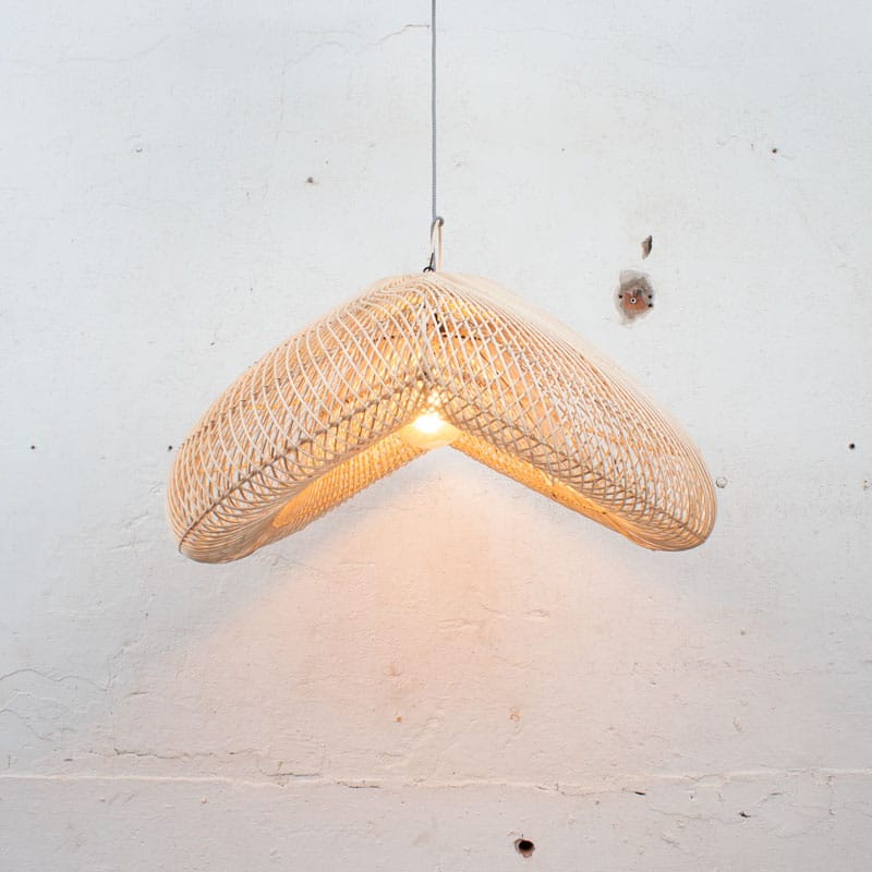 Wave Bamboe Lamp Naturel L