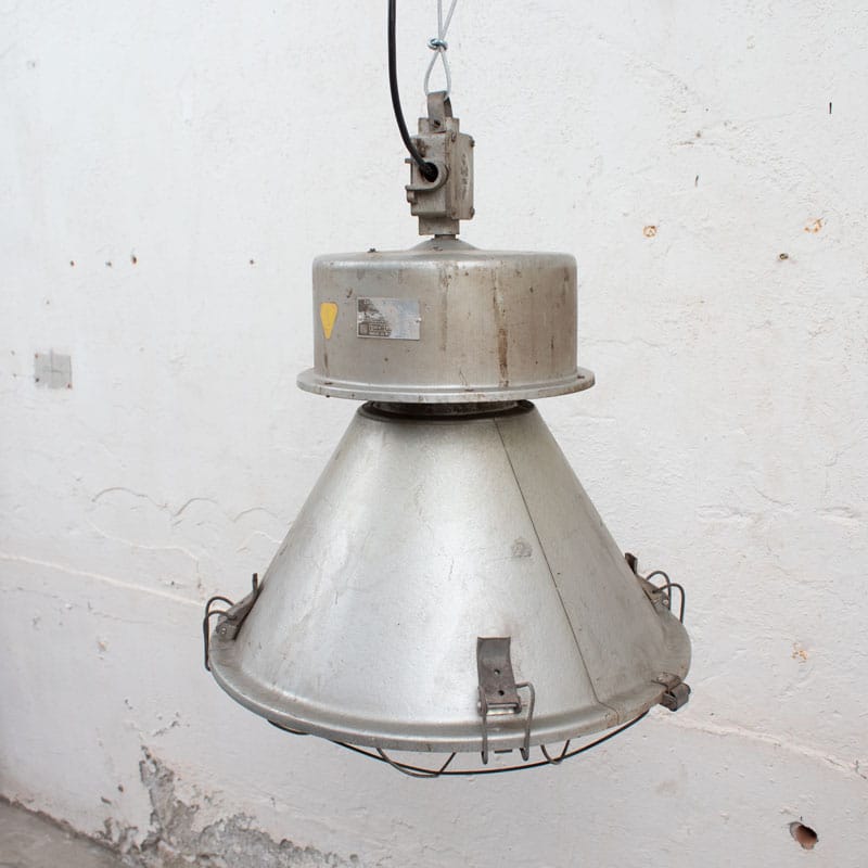 Fabriekslamp Zaklady Metalowe Zonder Glas