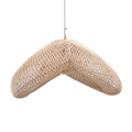 Wave Bamboe Lamp Naturel M