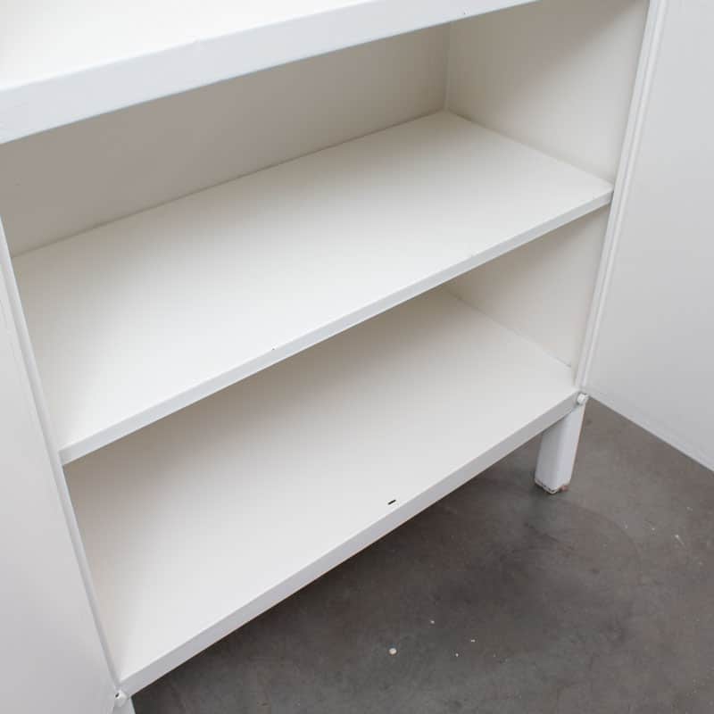 Vintage Apothekerskast Wit Overgespoten