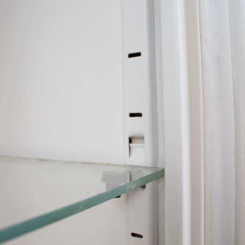 Vintage Apothekerskast Wit Overgespoten