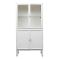 Vintage Apothekerskast | Wit overgespoten