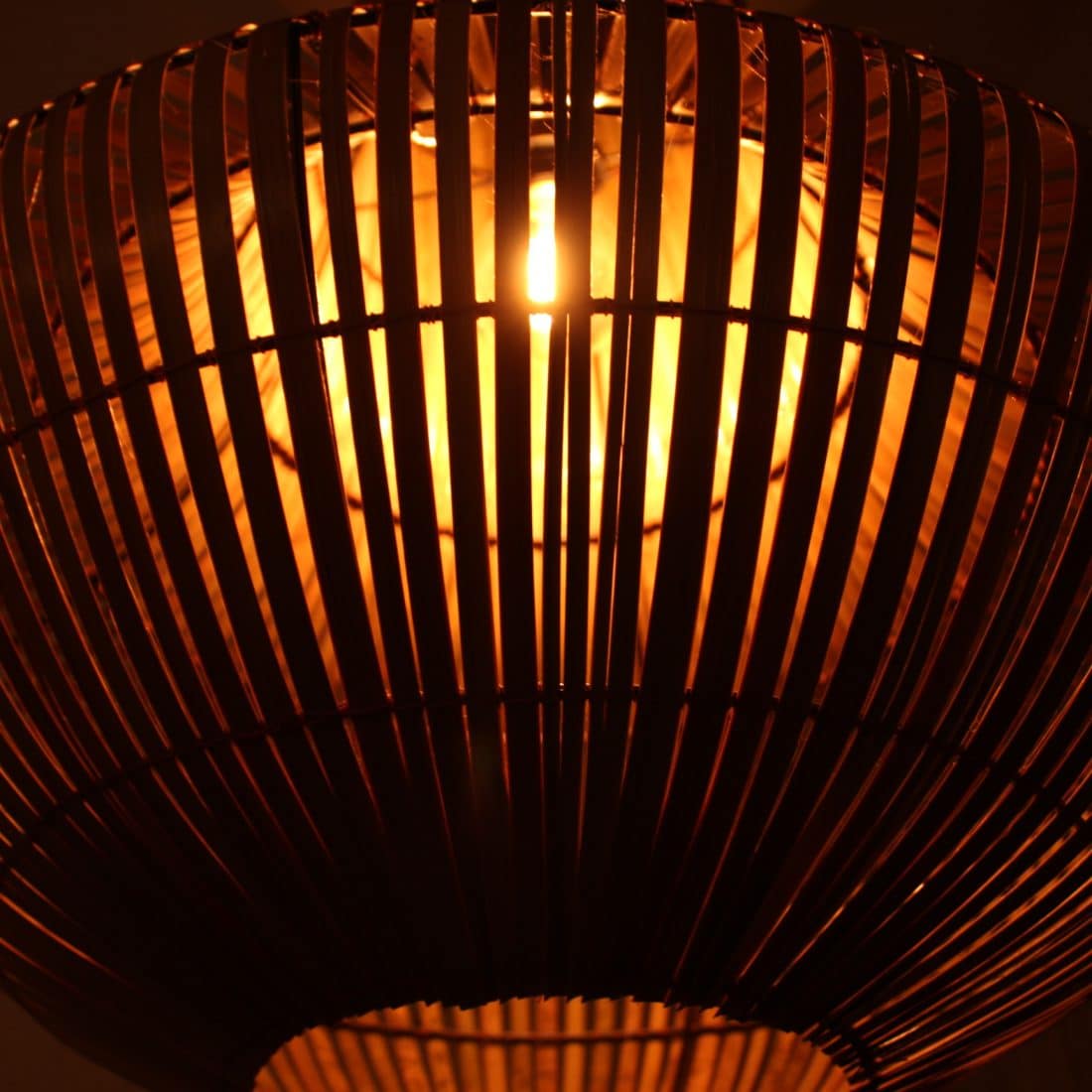 Rotan Dome Hanglamp Xs