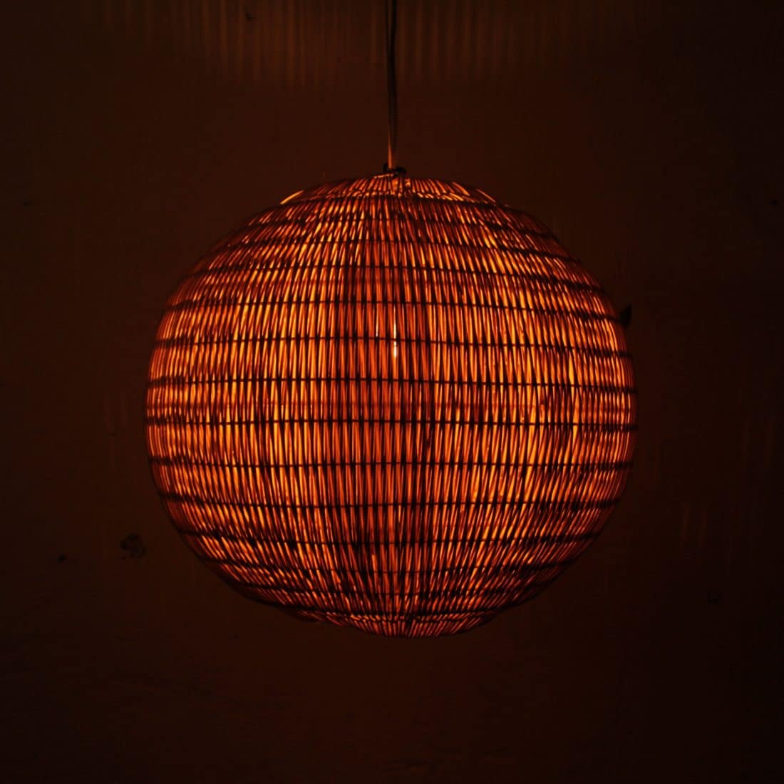 Rotan Dome Hanglamp Xs