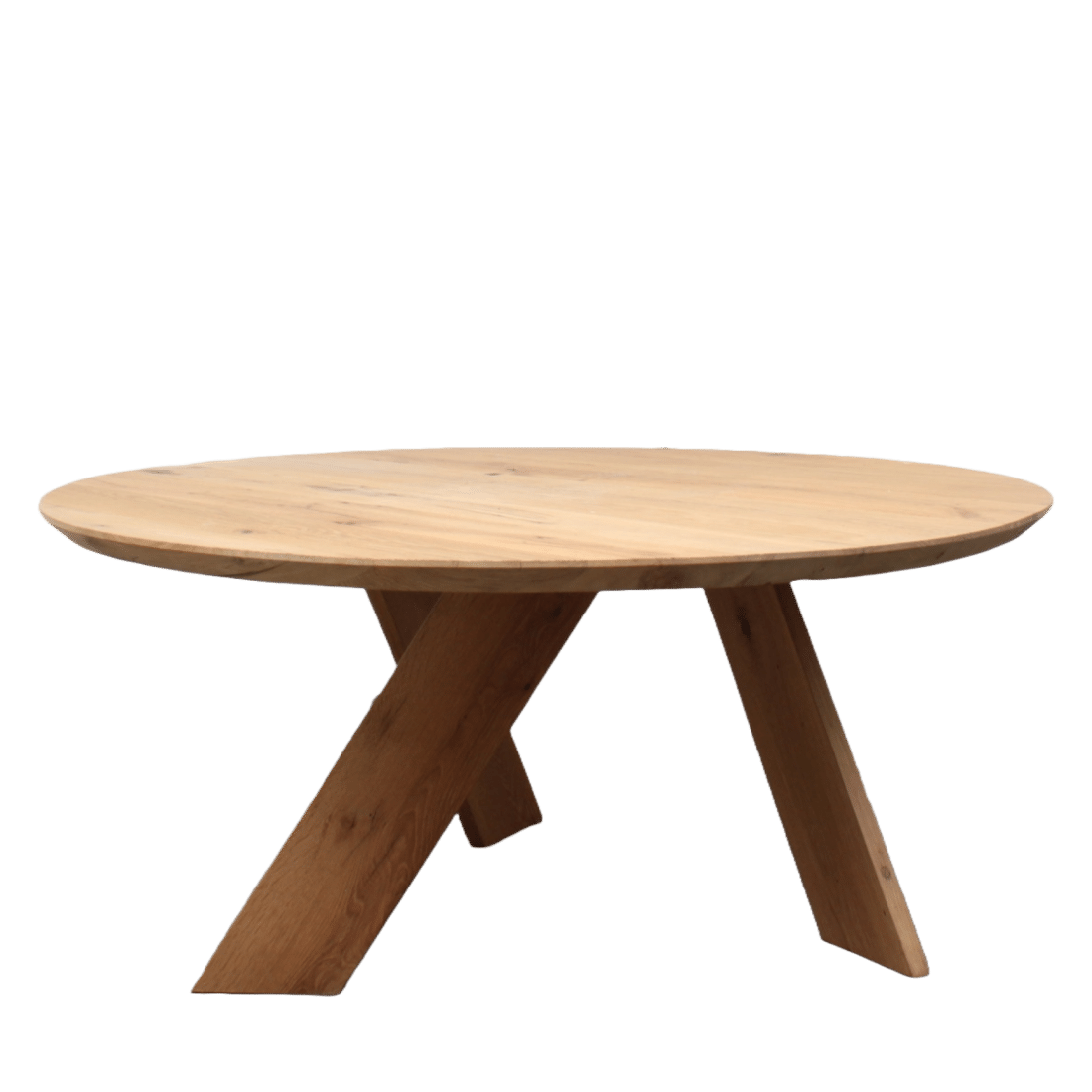 Oud Eiken Tafel Rond