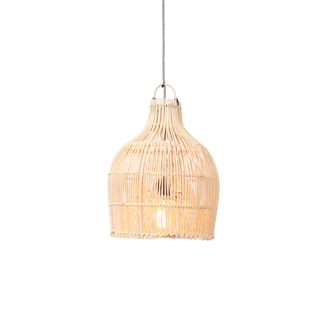 Rotan Dome Hanglamp Xs