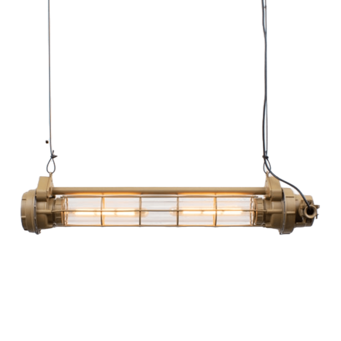 Industrile Tube Lamp Cccp Koperbruin