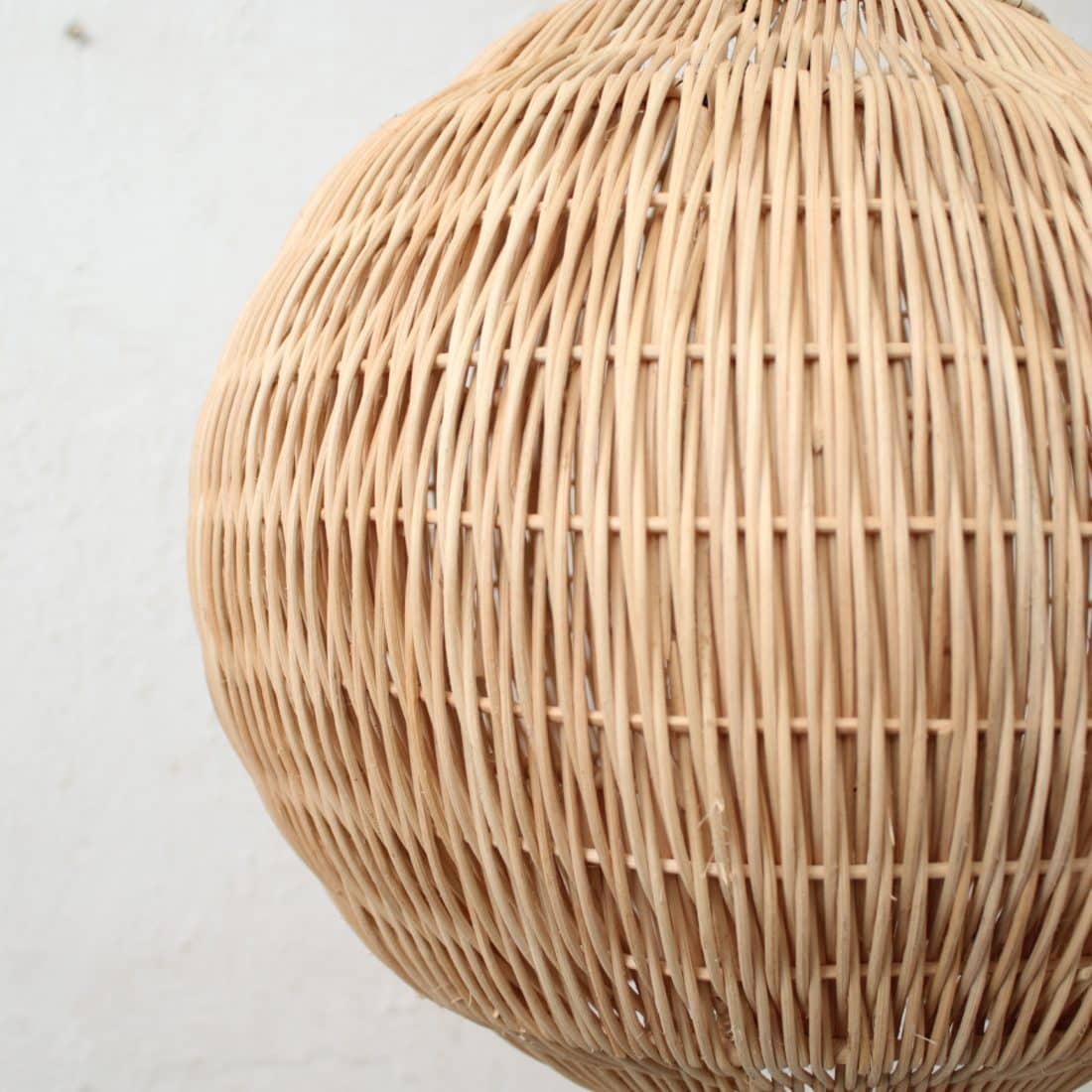 Rotan Bol Hanglamp Naturel S