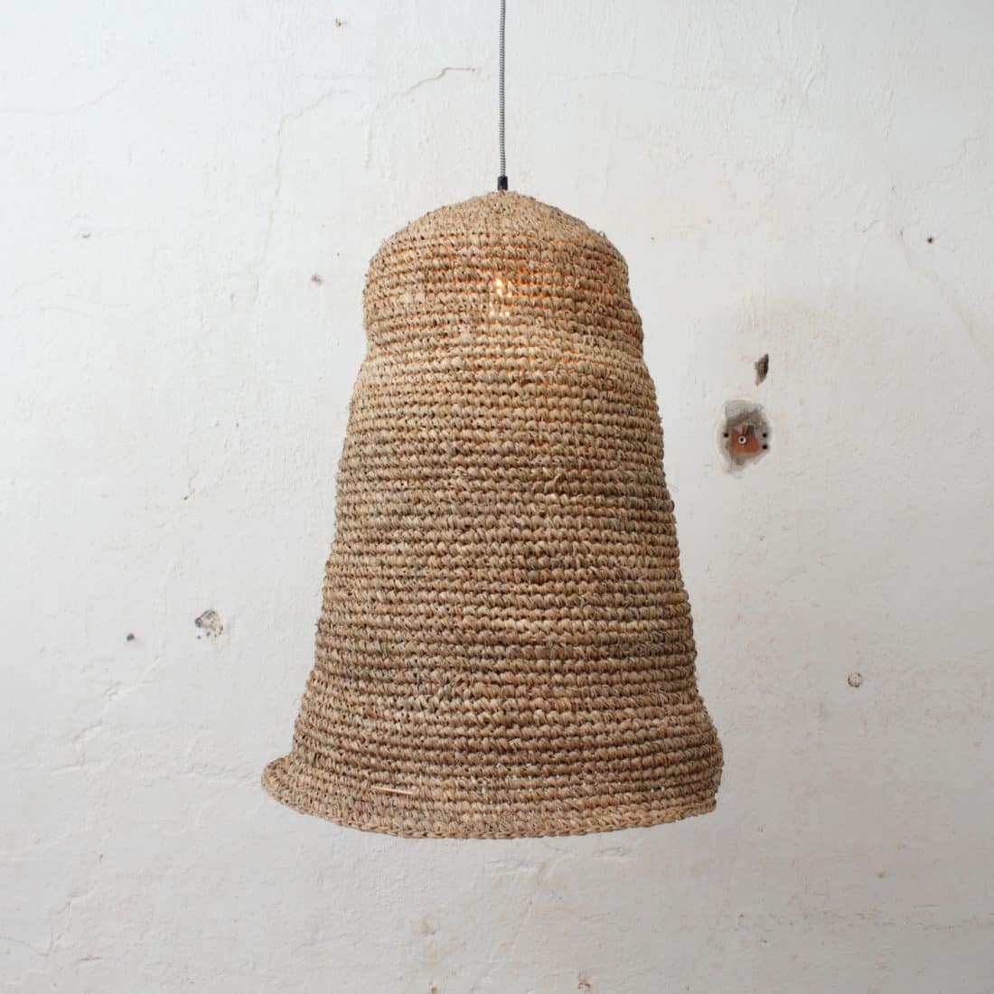 Rotan Bol Hanglamp Naturel S