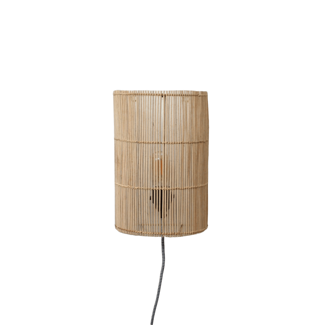 Rotan Wandlamp Lijn Patroon