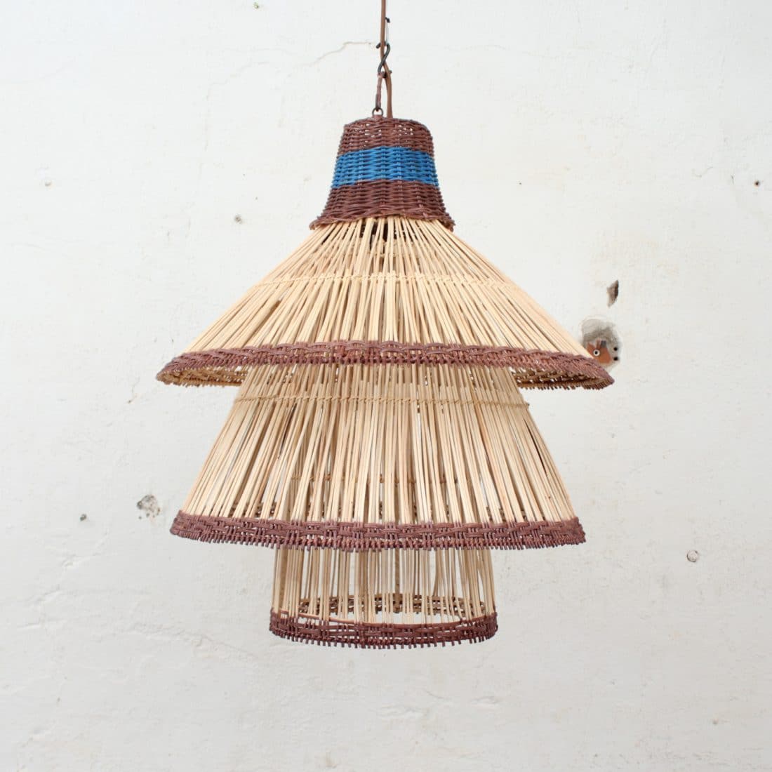 Indonesische Hanenmand Lamp Xl