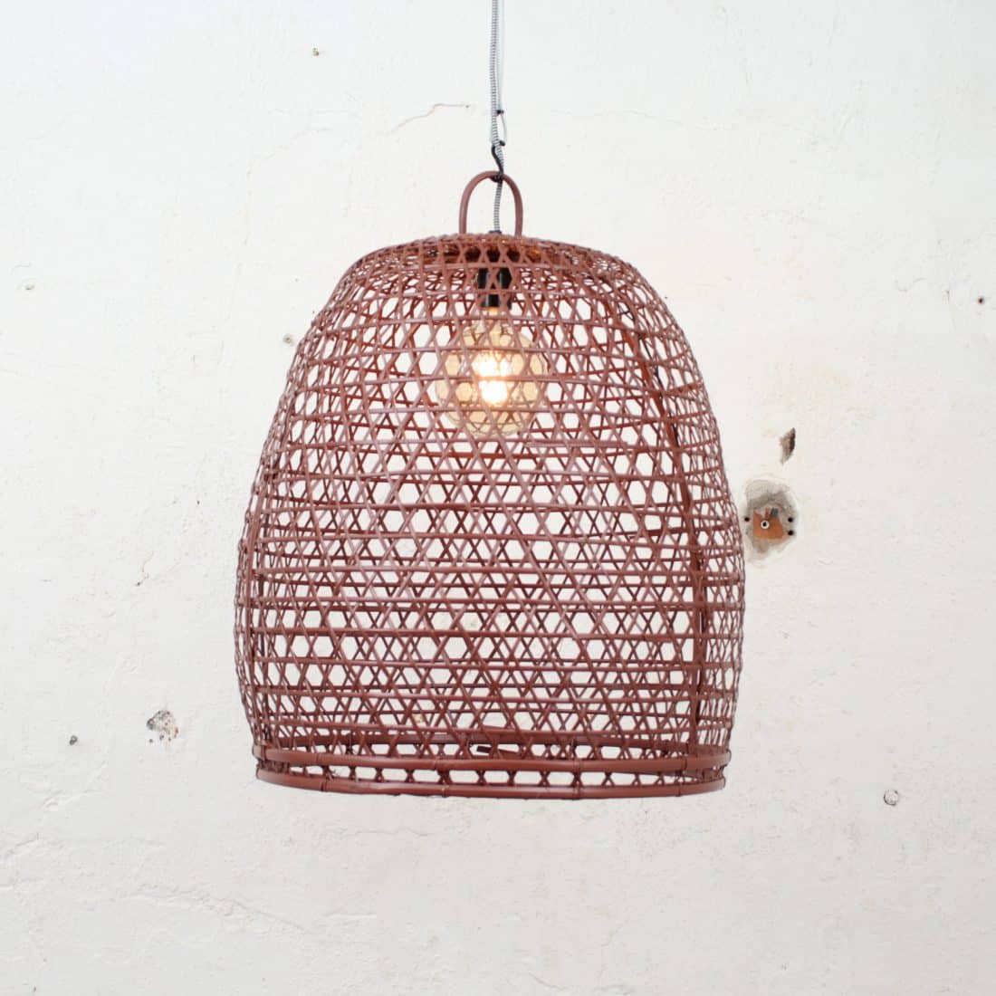 Indonesische Hanenmand Lamp Xl