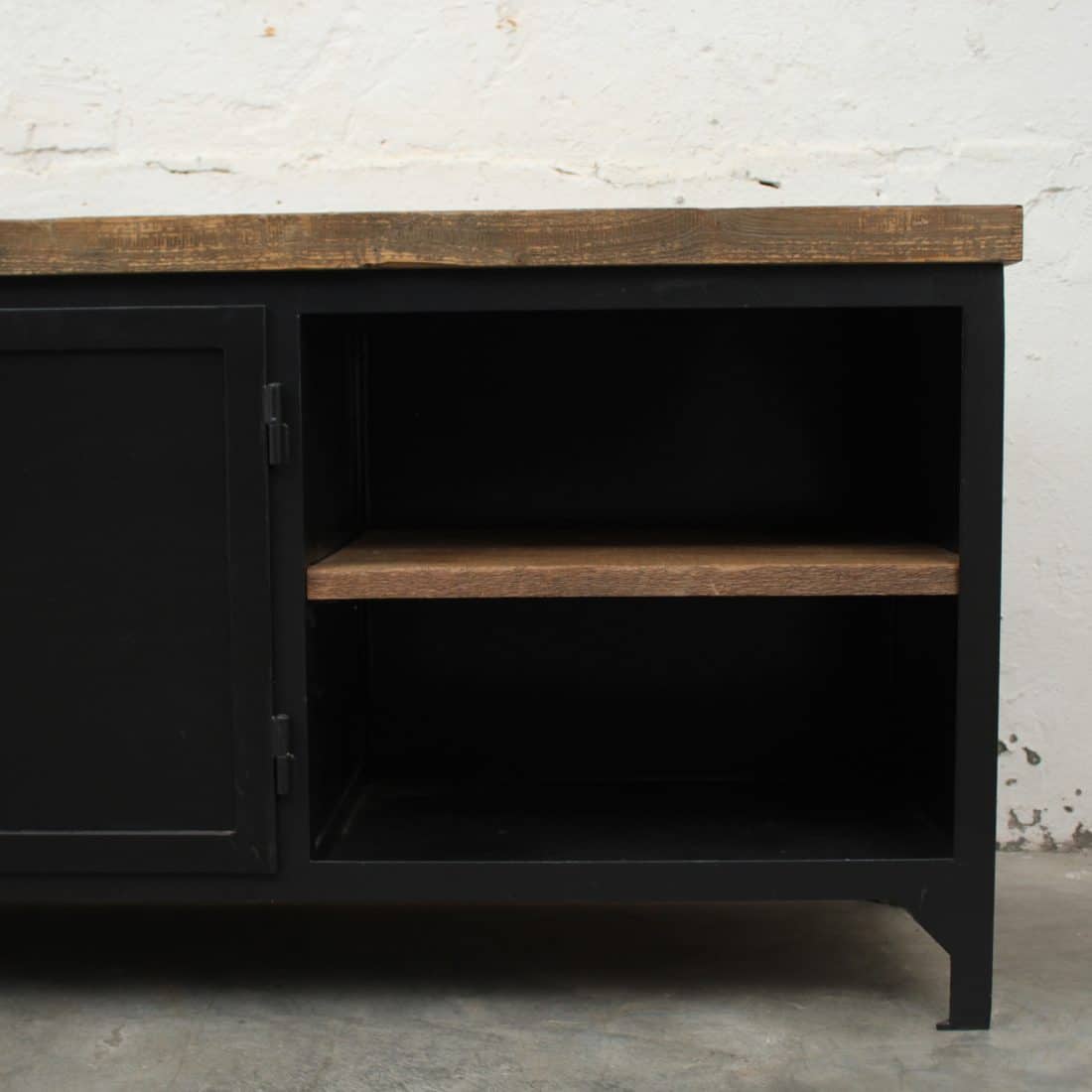 Tv Meubel Maatwerk Black Barnwood