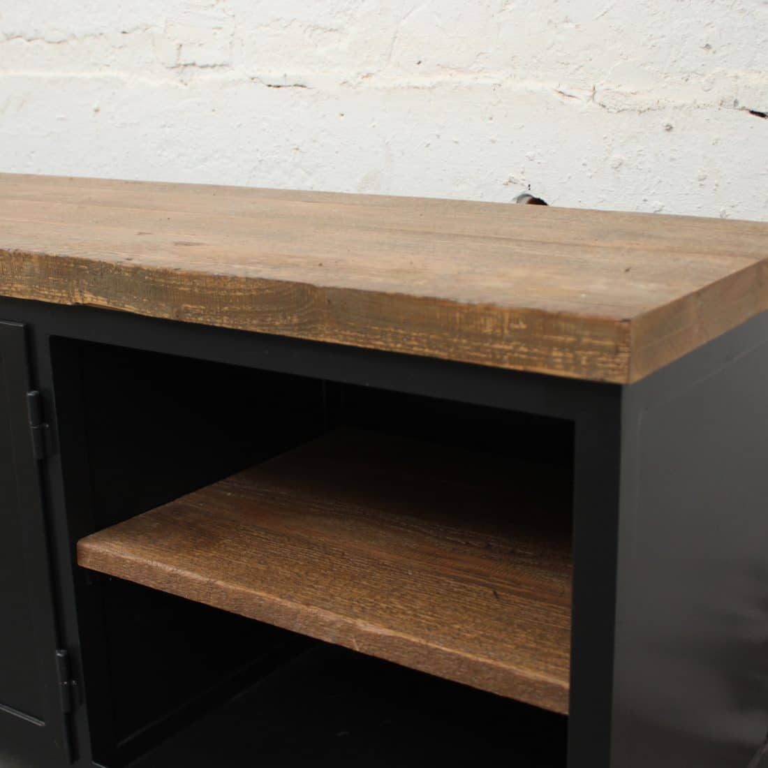 Tv Meubel Maatwerk Black Barnwood